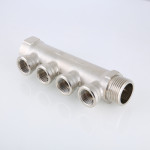 Коллектор 1", 4 вых. х 1/2" вн.
