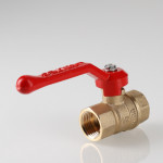 Кран шар. СТАНДАРТ, без покрытия, длинная рукоятка 1/2", вн.-вн. (PN40)